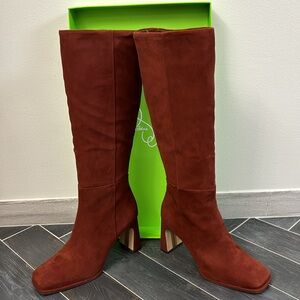 👢👢NWT- Sam Edelman Issabel Knee High Suede Boots